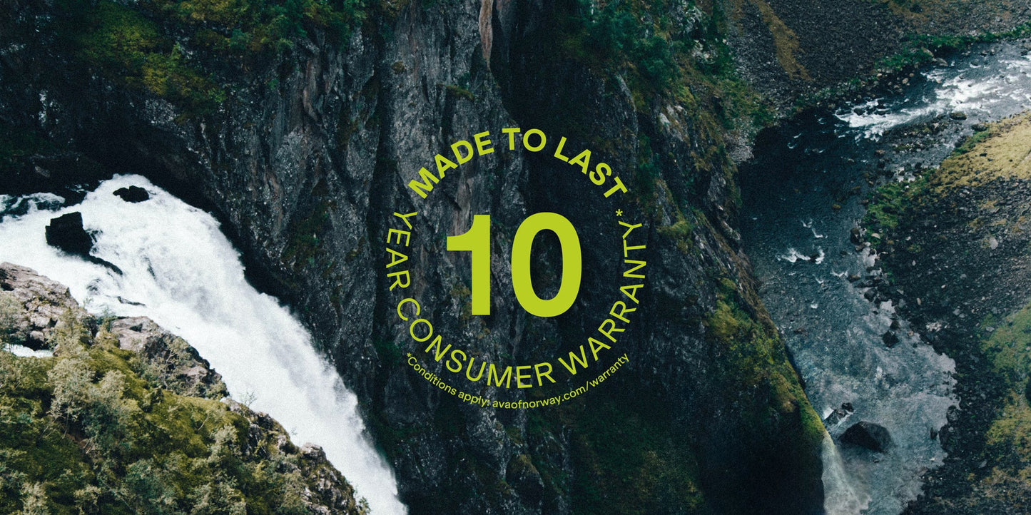 AVA's 10 Year Warranty