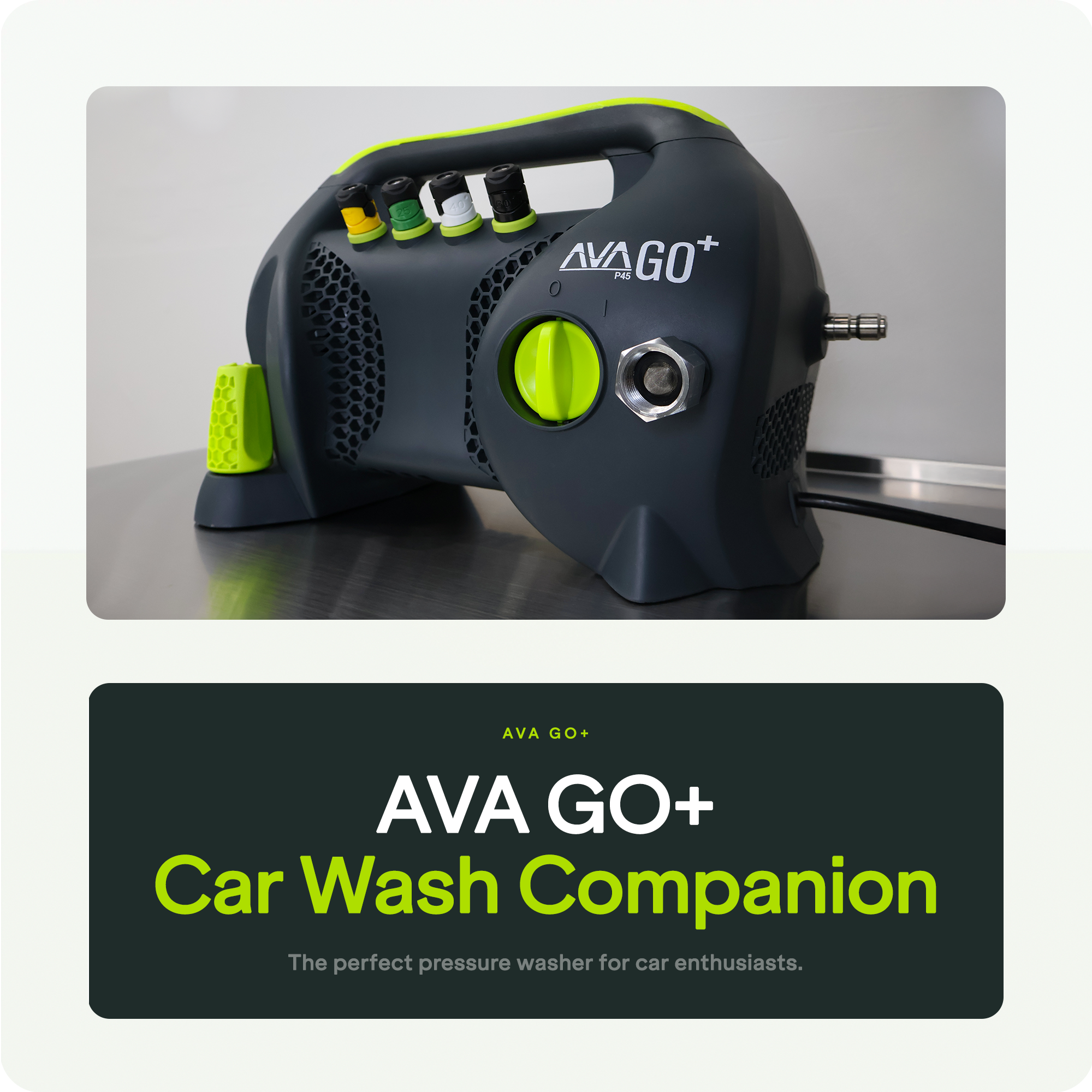 AVA GO+ | Electric Pressure Washer | P45+ XL Bundle – AVA of Norway